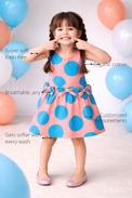 Anaario The Bubblegum Pop Dress features - organic cotton, super soft and rash free, breathable, gets softer with every wash, customised measurements