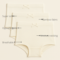 Anaario Unisex Bamboo Briefs (Pack of 3) features - bamboo fabric, super soft, hypoallergenic, breathable, moisture-wicking