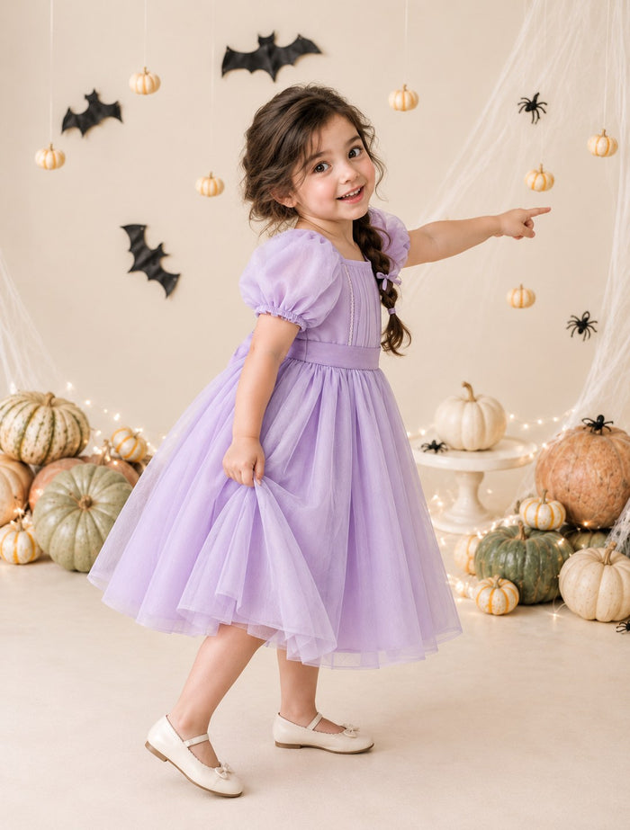 Rapunzel Costume for kids by Anaario – Halloween fancy dress