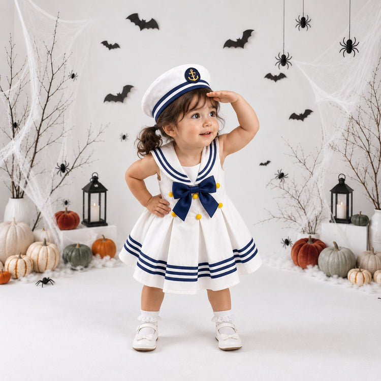 Sailor Girl Costume for kids by Anaario – Halloween fancy dress