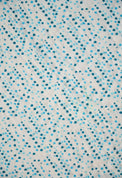 Anaario Snuggles and Cuddles baby blanket gift bundle, blue polka dot print
