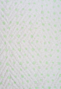 Anaario Snuggles and Cuddles baby blanket gift bundle, ivory and rose poppy raindrops print