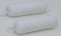Snuggles and Cuddles Baby Blanket Gift Bundle (Light blue and pink hearts)
