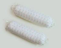 Snuggles and Cuddles Baby Blanket Gift Bundle (Blue polka dots)