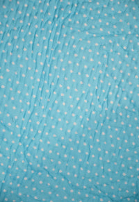 Snuggles and Cuddles Baby Blanket Gift Bundle (Blue polka dots)