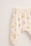 Baby wearing Anaario Ducks and Mouse organic mulmul cotton set, newborn to 24 months