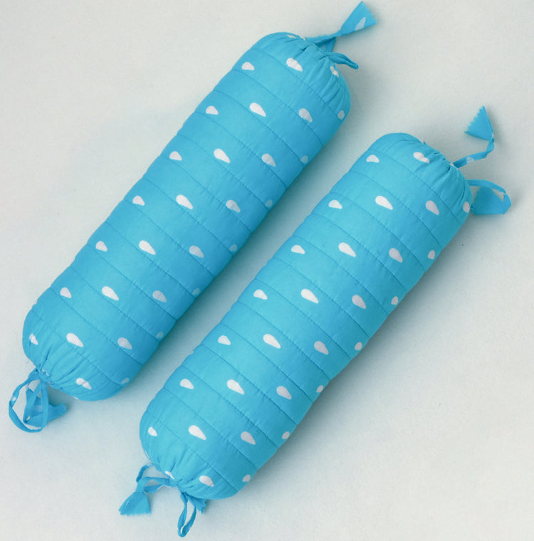 Snuggles and Cuddles Baby Blanket Gift Bundle (Ivory and Tangerine Poppy raindrops)