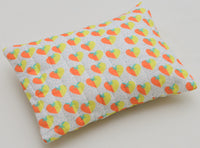 Snuggles and Cuddles Baby Blanket Gift Bundle (Orange and yellow hearts)