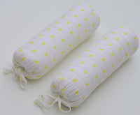 Snuggles and Cuddles Baby Blanket Gift Bundle (Orange and yellow hearts)