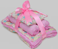 Snuggles and Cuddles Baby Blanket Gift Bundle (Multicoloured pastel alphabets)