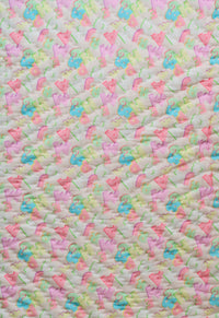 Snuggles and Cuddles Baby Blanket Gift Bundle (Multicoloured pastel alphabets)