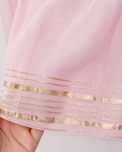 Indian Baby Pink Parrot Angrakha Set - Anaario - Image 7