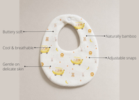 Anaario Banana Bamboo Baby Bib key features