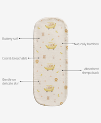 Anaario Banana Bamboo Baby Burp Cloth key features