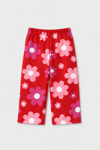 Girl wearing Anaario Bloom Pop Night Suit