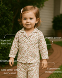 Girl wearing Anaario Blossom Belle Night Suit
