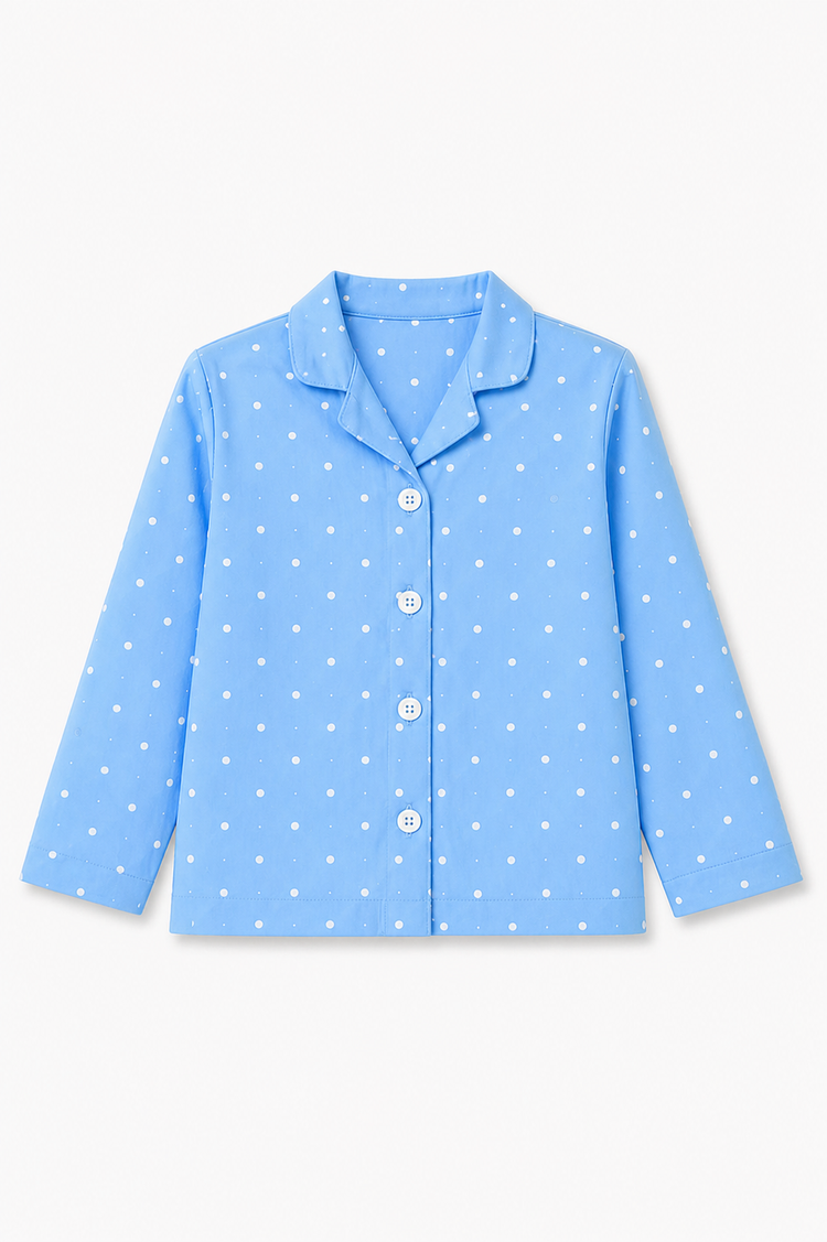 Boy wearing Anaario Blue-a-Boo Night Suit