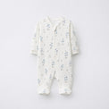Blue Duck bamboo cotton baby sleepsuit — two-way zip romper onesie