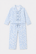 Girl wearing Anaario Bluebell Daisy Night Suit