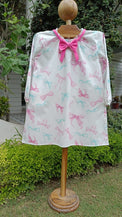 Girl wearing Anaario Bow Bliss Balloon Dress