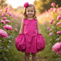 Girl wearing Anaario Bubblegum Pop Dress