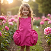 Girl wearing Anaario Bubblegum Pop Dress