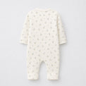 Bunny & Blossom bamboo cotton baby sleepsuit — footed zip-front sleepsuit, onesie romper
