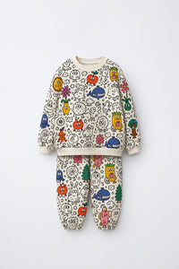 Doodle Jogger Set flat lay by Anaario