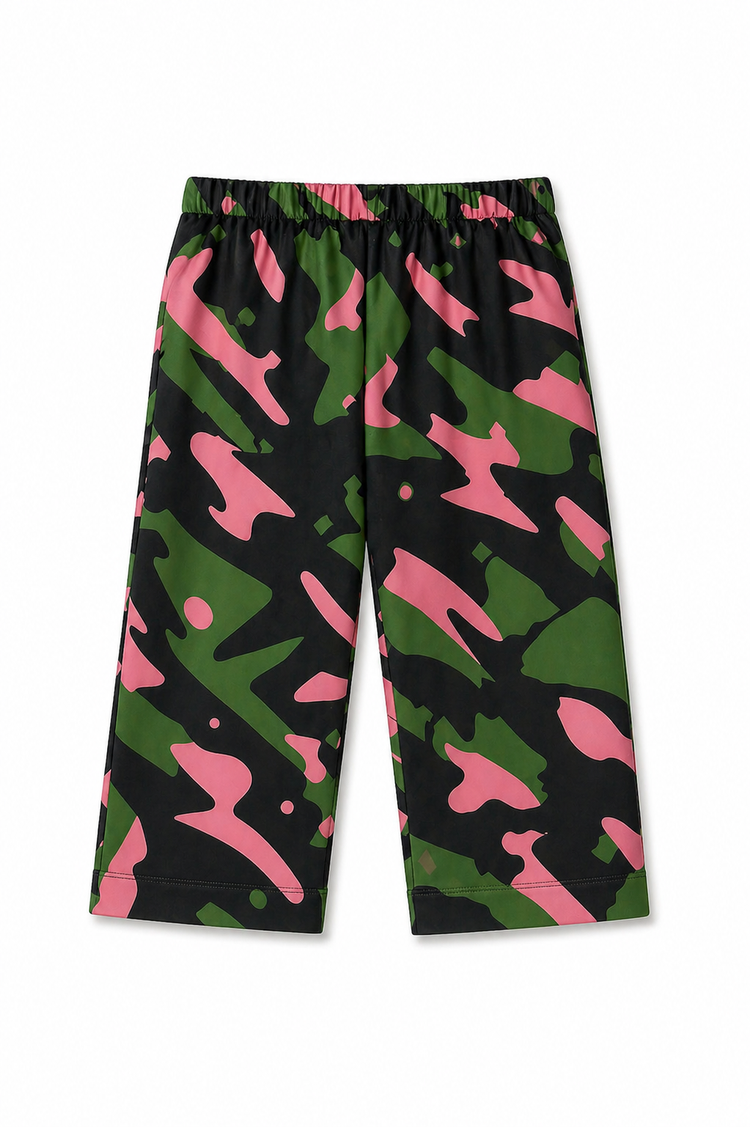Boy wearing Anaario Camo Cutie Night Suit