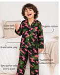 Boy wearing Anaario Camo Cutie Night Suit