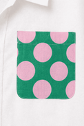 Boy wearing Anaario Candy Pop Pocket Shirt Set