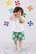 Boy wearing Anaario Candy Pop Pocket Shirt Set