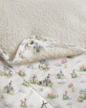 Carnival Windmill bamboo baby changing mat — print detail