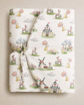 Carnival Windmill bamboo baby changing mat — folded