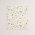 Carnival Windmill bamboo baby quilt — carnival windmill print, soft bamboo cotton