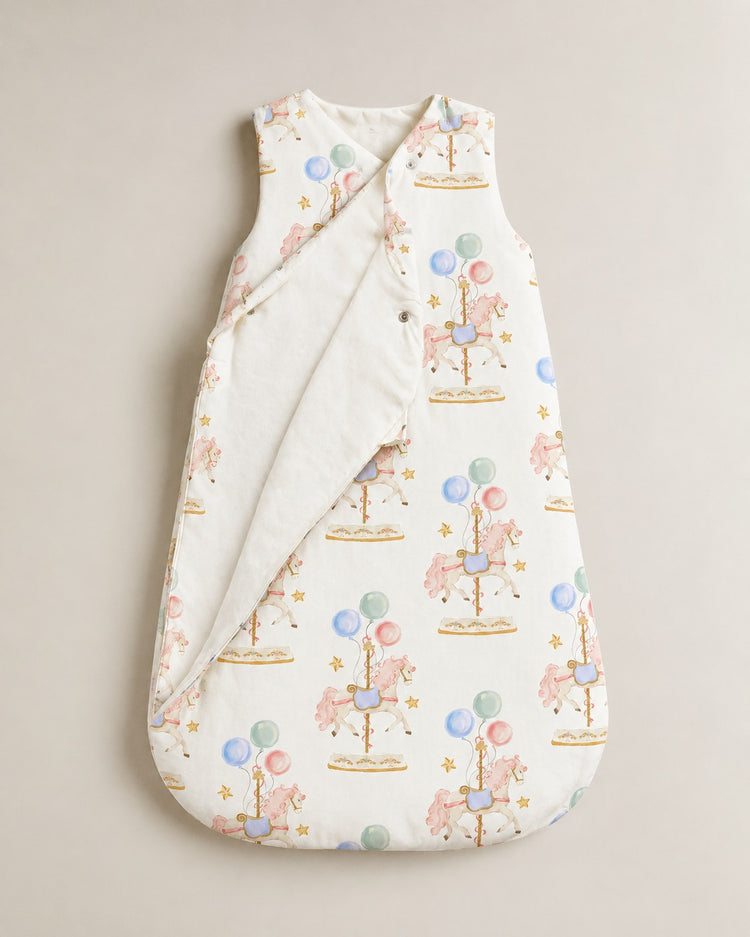 Carousel Bamboo Baby Sleeping Bag