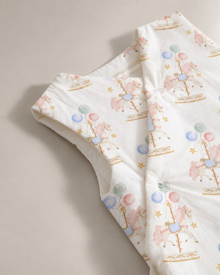 Carousel Bamboo Baby Sleeping Bag