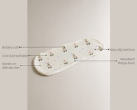 Anaario Carriage Teddy Bamboo Baby Burp Cloth key features
