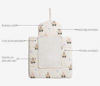Anaario Carriage Teddy Bamboo Baby Changing Mat key features