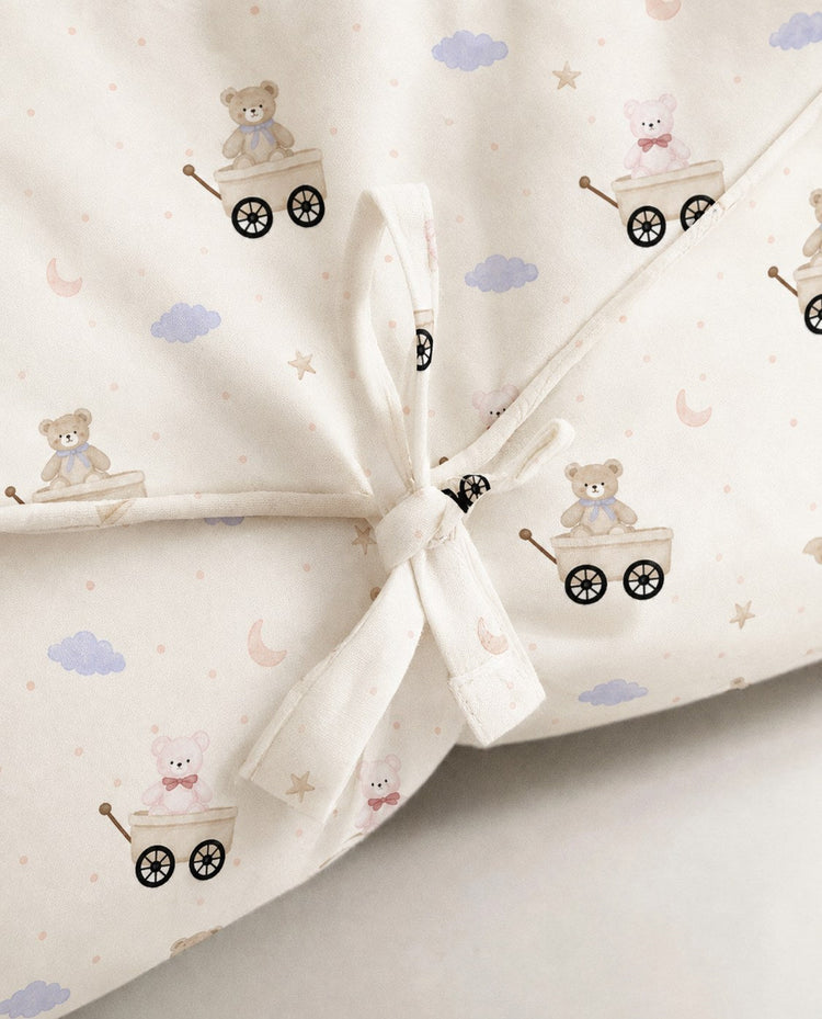 Carriage Teddy Bamboo Baby Changing Mat