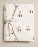 Carriage Teddy Bamboo Baby Changing Mat