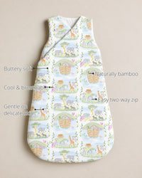 Noah's Ark Bamboo Baby Sleeping Bag features