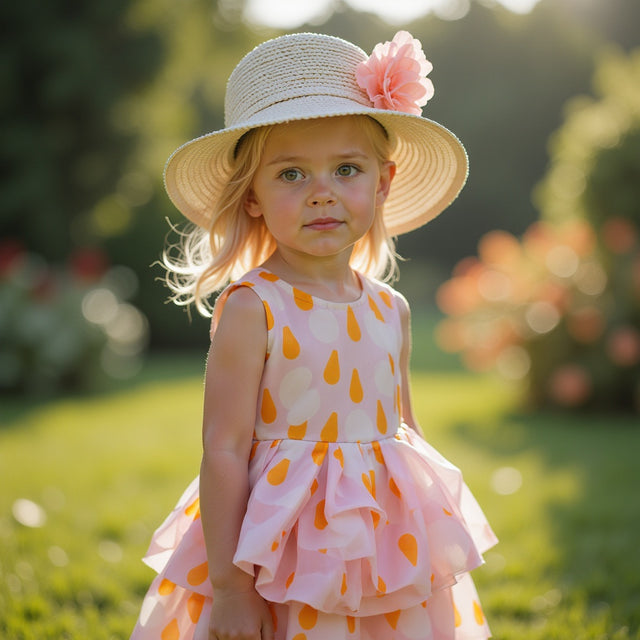 Girl wearing Anaario Charming Pocahontas Dress