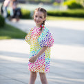 Girl wearing Anaario Cheerful Meringue Dress