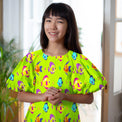Girl wearing Anaario Cheerful Meringue Dress