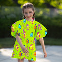 Girl wearing Anaario Cheerful Meringue Dress