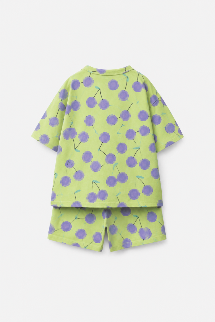 Boy wearing Anaario Cherry Bomb Co-ord Set