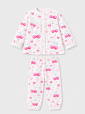 Girl wearing Anaario Cherry Heart Night Suit