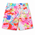 Boy wearing Anaario Cherry Splash Shorts