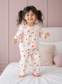 Girl wearing Anaario Citrus Pop Night Suit